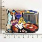 World Tourism Fridge Magnet Souvenir USA Las Vegas Florida Cultural Landscape Refrigerator