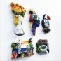 Brazil fridge magnet Rio de Janeiro tourist souvenir bottle opener travel craft gift resin painted