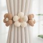 Flowers Curtain Tieback High Quality Elastic Holder Hook Buckle Clip Pretty and Fashion