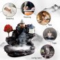 Waterfall Smoke Incense Burner Resin Backflow Incense Burner Innovative Tower Incense Sandalwood