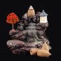 Waterfall Smoke Incense Burner Resin Backflow Incense Burner Innovative Tower Incense Sandalwood