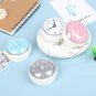 1PC Mini Sucker Wall Clock Bathroom Anti-Fog Waterproof Kitchen Toilet Small