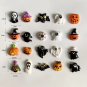 10Pcs Halloween Pumpkin Skull Resin Refrigerator Photo Message Fixed Magnet Holiday Decorations