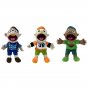 Anime Jeffy Friends Hand Puppet Cartoon Plushie Toy Soft Cartoon Funny Finger Puppet Toy