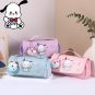 Sanrio Pachacco Kawaii Cartoon Pencil Storage Box Student Supply Large Capacity Stationery Bag Girl