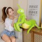 70CM Simulation Praying Mantis Plushie Toy Kawaii Insect Dolls Stuffed Soft Real Life Animal Pillow