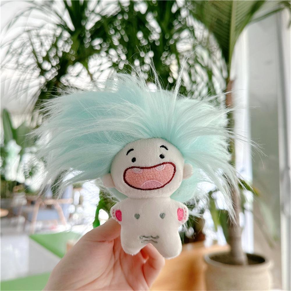 1~10PCS Funny Twelve Constellations Plush Toys Diy Hairstyle Change Fried Hair Doll