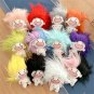 1~10PCS Funny Twelve Constellations Plush Toys Diy Hairstyle Change Fried Hair Doll
