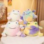 Soft Colorful Frog Plush Toys Smile Ricky Rain Frog Stuffed Animal Plushie Doll Kids