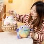 Soft Colorful Frog Plush Toys Smile Ricky Rain Frog Stuffed Animal Plushie Doll Kids