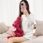 37/48cm Flying Wings Dinosaur Plush Toy Soft Stuffed Cartoon Animal Red Dragon Doll Children