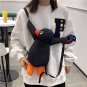 38cm Lovely Penguin Plush Backpack Cartoon Cute Penguin Plush Toy Soft Stuffed Animal