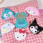 Sanrio Cartoon My Melody Cinnamoroll Cute Mini Portable Comb Mirror Set Kawaii Anime