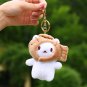 1pc Small Panda Plush Cute Fish Keychain Soft Toy Plushie Kawaii Keychain Plush Toy