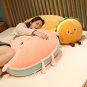 New Creative Plush Soft Hamburger Macaron Pillow Soft Baby Sleeping Toys
