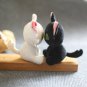 Hot Suzume No Tojimari Plush Toy Daijin Cat and Sadaijin Black Cat Plushie Soft Stuffed Animal Doll
