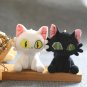 Hot Suzume No Tojimari Plush Toy Daijin Cat and Sadaijin Black Cat Plushie Soft Stuffed Animal Doll