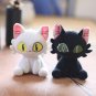 Hot Suzume No Tojimari Plush Toy Daijin Cat and Sadaijin Black Cat Plushie Soft Stuffed Animal Doll
