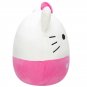 Kawaii Hello Kitty Plush Toy Sanrio Cute Stuff Doll Kt Cat With Red Glasses Plush