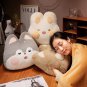 38x37cm Cartoon Animal Hands Burner Fluffy Husky Fox Rabbit Cat