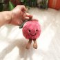 Cartoon Fruit Plushie Pendant Avocado Watermelon Pineapple Pear Soft Keychain Keyring Bag