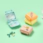 Anime Sailor Moon Medicine Box Organizer Container 7 Days Tablet Candy Box Kawaii Cartoon