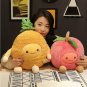 Kawaii Fuzzy Watermelon Cherry Pineapple Fruits Soft Plush Cute Toys Stuffed Dolls Pillow