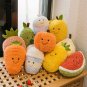 18-25cm 1pc Kawaii Fruits Plushies Toy Lemon Durian Watermelon Soft Stuffed Dolls Mini