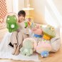 Creative Mushroom Frog Plush Toy Cute Lonely Frogs Stuffed Animal Toy Lovely Healing Doll