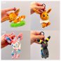 Cartoon Kawaii Pokemon Eevee Snorlax Umbreon Scorbunny Plush Toy Bag Pendant Cute Anime