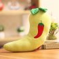 10cm Mini Fruit Dolls Vegetable Plush Toy Apple Banana Strawberry Pepper Orange