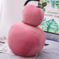 25cm/40cm Pink Simulation Apple Plush Toy Soft Sweet Cartoon Apple Stuffed Doll Bed Decoration