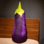 Simulation Vegetable Eggplant Plushie Doll Stuffed Soft Fruit Tangerinr Chili Cucumber Baby