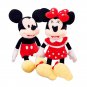 40cm Disney Mickey Mouse Plush Toys Kawaii Anime Mickey Minnie Stuffed Plush