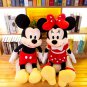 40cm Disney Mickey Mouse Plush Toys Kawaii Anime Mickey Minnie Stuffed Plush
