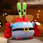 Cartoon SpongeBob Plush Toy Kawaii Squidward Crab Boss Plush Sleeping Pillow