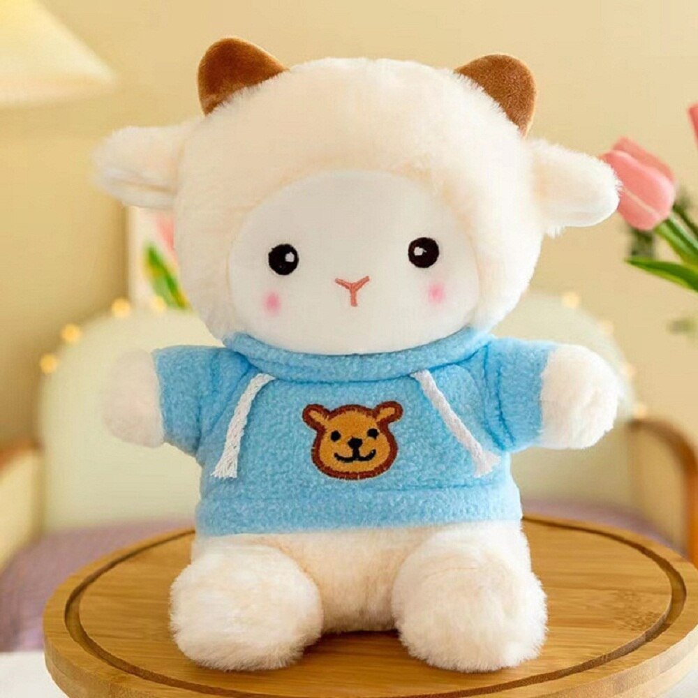 23cm Sheep Alpaca Plush Doll Cute Animal Doll Soft Cotton Stuffed Doll Children's Plush Toy