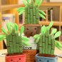 Jellycats Stuffed Plush Plants Lifelike Potted Plant Plush Doll Succulent Pine Tree Cake Bamboo