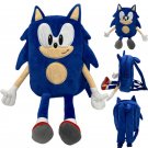 40Cm Super Sonics Backpack Game Anime Plushie Travel Bag Cartoon Soft Plush Kids