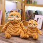 Angry Fat Cat Orange Cute Plush Toys Anime Simulated 30/45cm Cartoon Baby Sofa Decor