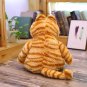 Angry Fat Cat Orange Cute Plush Toys Anime Simulated 30/45cm Cartoon Baby Sofa Decor