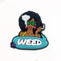 Cartoon weed PVC Shoe Charms Funny leaf Shoe Aceessories Fit women's