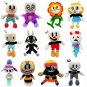 Hot Cuphead Plush Doll Toys Mugman The Chalice Soft Plush Stuffed Toy Cute Cartoon Doll