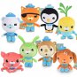 Original 19cm Octonauts Plush Toys Barnacles Peso Kwazii Tweak Animal Stuffed Party Birthday