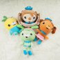 30cm Octonauts Stuffed Plush Animal Toys Barnacles Kwazii Tweak Peso Dashi Cartoon