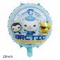 Octonauts Balloon Party Decoration Barnacles Kwazii Dashi Unit Anime Cartoon