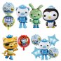 Octonauts Balloon Party Decoration Barnacles Kwazii Dashi Unit Anime Cartoon