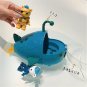 Octonauts Submarine Toy Lantern Fish Boat Figure Model Doll Children Bath Water Playing Toy