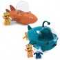 Octonauts Submarine Toy Lantern Fish Boat Figure Model Doll Children Bath Water Playing Toy