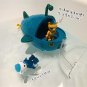 Octonauts Submarine Toy Lantern Fish Boat Figure Model Doll Children Bath Water Playing Toy